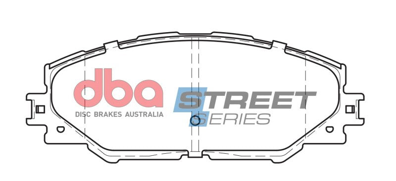 DBA 09-10 Pontiac Vibe 2.4L Street Series Front Brake Pads - DB1801SS