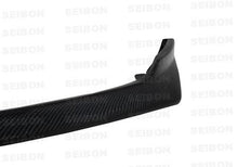 Load image into Gallery viewer, Seibon 06-07 EVO IX RA Carbon FIber Front Lip - FL0607MITEVO9-RA