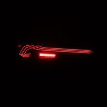 Load image into Gallery viewer, AlphaRex 20-24 Toyota Supra LUXX-Series Laser Style LED Tail Lights Black-Red - 609030
