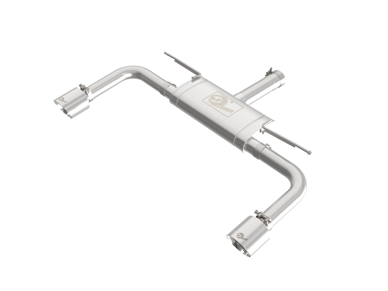 aFe MACHForce XP Exhausts Axle-Back 21-24 BMW 228i 2.0T (SS w/ Polished Tips) - 49-36355-P