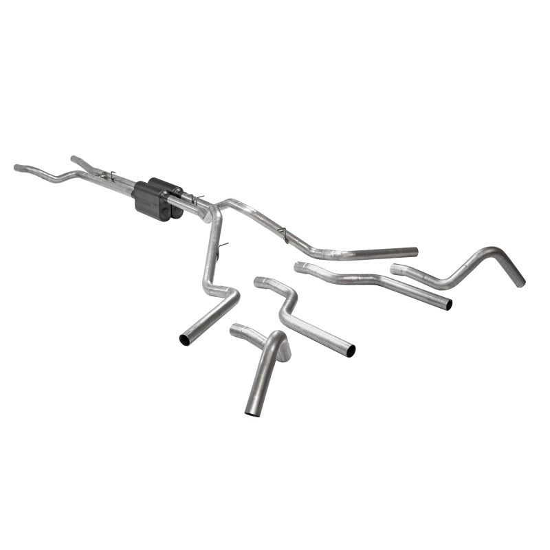 Flowmaster 67-72 Ford F100 American Thunder Cat-Back Exhaust System - (wide Tank) - 817934