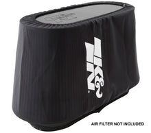 Load image into Gallery viewer, K&amp;N Air Filter Wrap - Black - 4.313in Base ID x 4.75in Top ID x 6.75in H - 100-8521DK