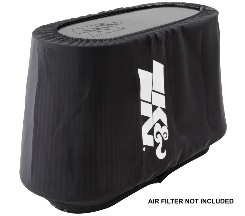 K&N Air Filter Wrap - Black - 4.313in Base ID x 4.75in Top ID x 6.75in H - 100-8521DK