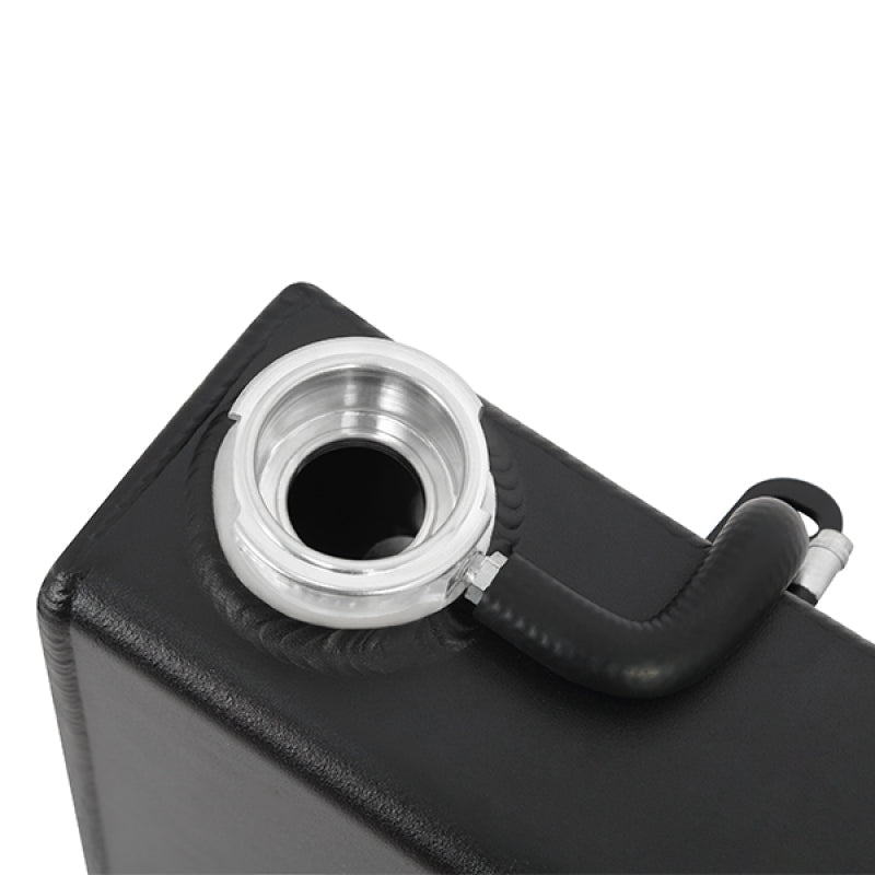Mishimoto 2011+ Dodge Charger/Challenger / Chrysler 300C Alum Expansion Tank - Micro-Wrinkle Black - MMRT-MOP-11EMWBK