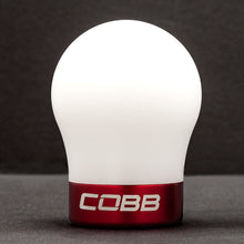 Load image into Gallery viewer, Cobb Volkswagen Red Base White Shift Knob - 2V1350-W-RD