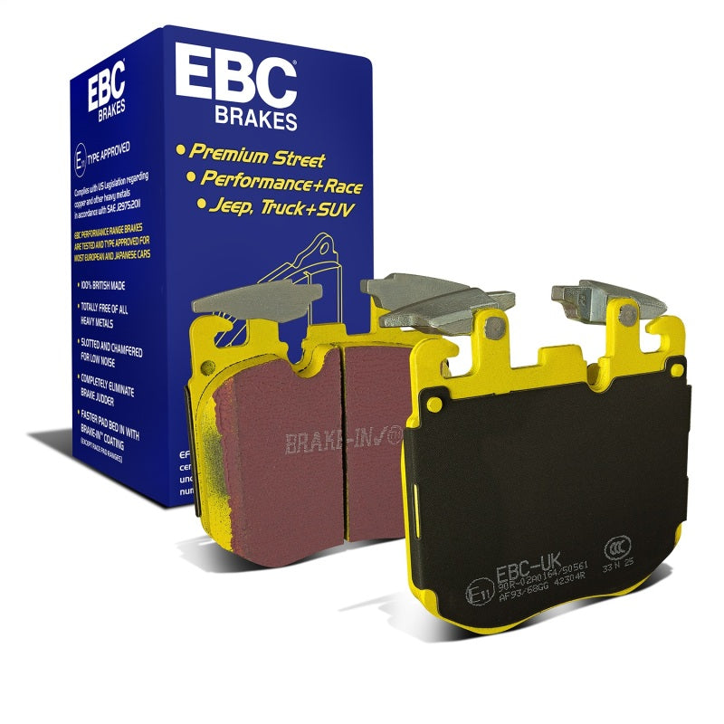 EBC 2017+ BMW (Alpina) B7 xDrive 4.4L Twin Turbo Yellowstuff Front Brake Pads - DP42304R