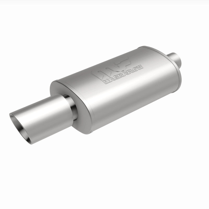 MagnaFlow Muffler W/Tip Mag SS 14X5X8 2.25/4. - 14829
