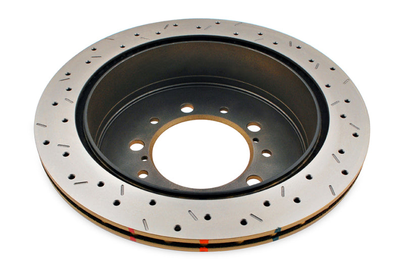 DBA 07+ Toyota Land Cruiser 200 Series Rear Drilled and Slotted 4000 Series Rotor - DBA42723XS