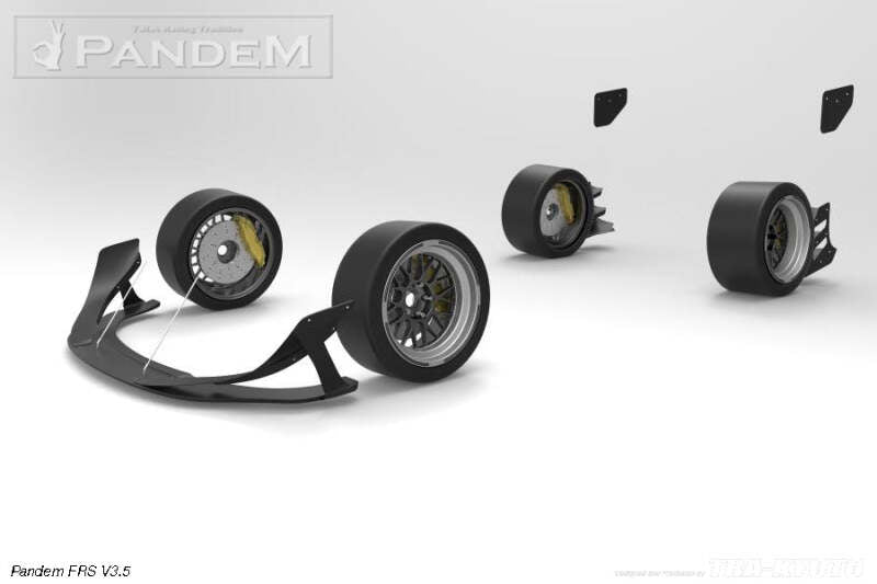 GReddy Pandem R.B. Scion FR-S V3 GT Wing - 17010280