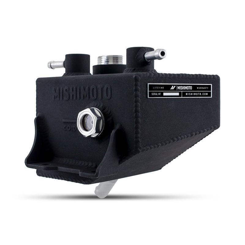 Mishimoto 2024+ Ford Mustang V8/2.3L EcoBoost Expansion Tank - Black - MMRT-MUS-24MWBK