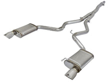 Load image into Gallery viewer, aFe MACHForce XP Exhausts Cat-Back SS-304 EXH w/ Polished Tips 15-16 Ford Mustang EcoBoost 2.3L (t) - 49-33084-P
