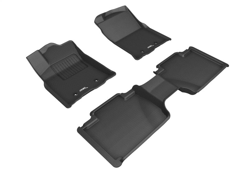 3D MAXpider 18-23 Toyota Tacoma Access Cab Kagu Black Full Set (R2 w/ SeatS) - L1TY24901509