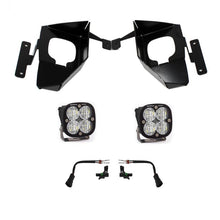 Load image into Gallery viewer, Baja Designs 16-18 Silverado Squadron Sport Fog Pocket Kit W/C - Amber - 447536