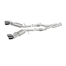 Load image into Gallery viewer, MagnaFlow SYS Cat-Back 2015-2017 Cadillac CTS-V 6.2L Quad 4in Carbon Fiber Tips - 19011