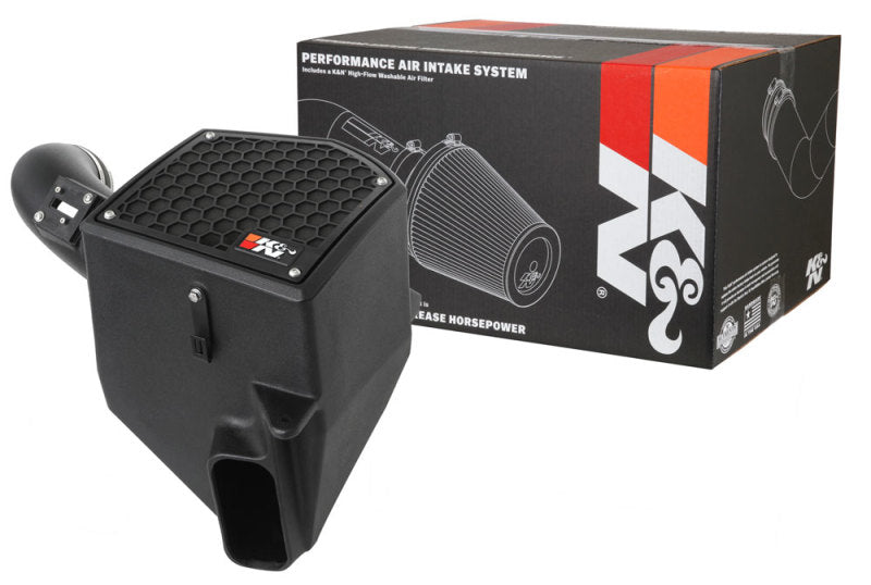 K&N 63 Series AirCharger Performance Intake 20-21 Chevrolet 1500 L6-3.0 DSL - 63-3118