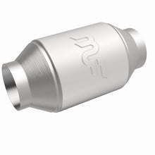Load image into Gallery viewer, MagnaFlow Premium High Flow Metallic Converter 5in OD - 3in In / 3in Out - 69019