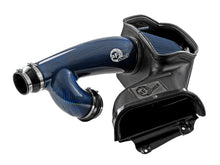 Load image into Gallery viewer, aFe 17-24 Ford F-150 Track Series Blue Kevlar Carbon Fiber C/A Intake System w/Black Pro 5R Filter - 57-10031RL