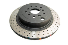 Load image into Gallery viewer, DBA 04-17 Subaru WRX STi Rear Cross Drilled/Dimpled 4000 XD Series Rotor - DBA43051XD-10