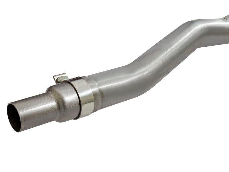 aFe MACHForce XP Exhausts Cat-Back SS-304 EXH w/ Polished Tips 15-16 Ford Mustang EcoBoost 2.3L (t) - 49-33084-P