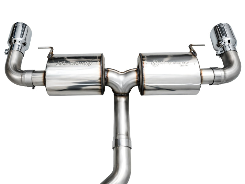 AWE Tuning 19-23 BMW 330i / 21-23 BMW 430i Base G2X Touring Axle-Back Exhaust - Chrome Silver - 3015-32429