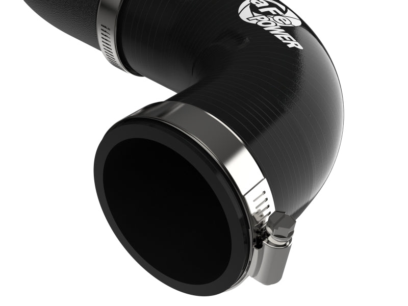 aFe 19-26 Genesis G70 V6 3.3L (tt) BladeRunner Aluminum Hot Charge Pipe - Black - 46-20808-B