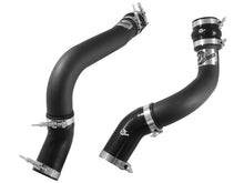 Load image into Gallery viewer, aFe BladeRunner 3in Black Intercooler Tubes Hot &amp; Cold Side Kit for 13-14 Dodge RAM Diesel 6.7L (td) - 46-20134-B