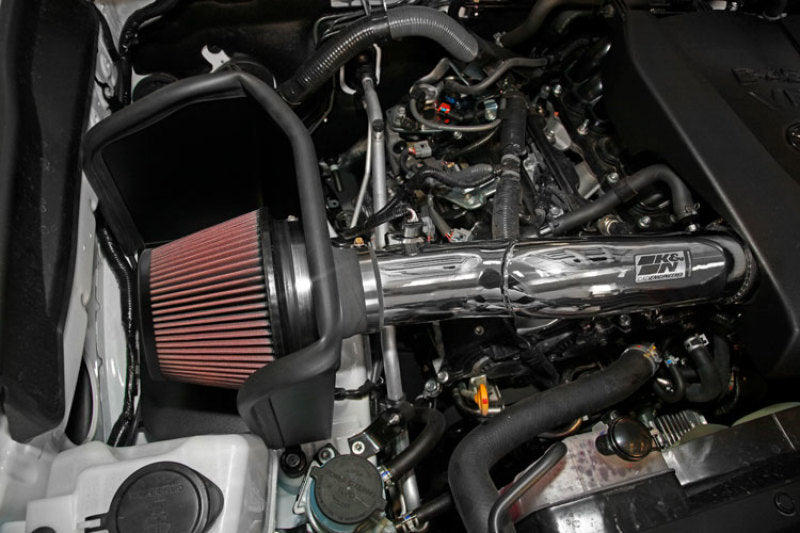 K&N 2016 Toyota Tacoma 3.5L-V6 High Flow Performance Kit - 77-9039KP