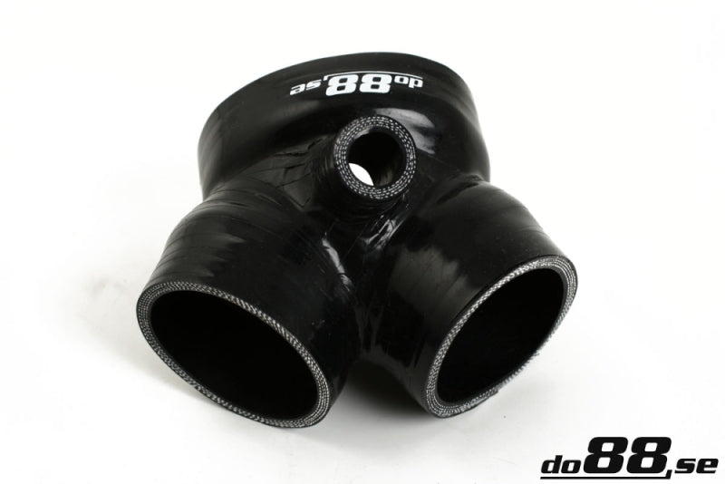 do88 99-02 Audi S4/A6 2.7L BiTurbo (AGB/AJK/AZA) Throttle Body Hose - Black - DO88-KIT89S