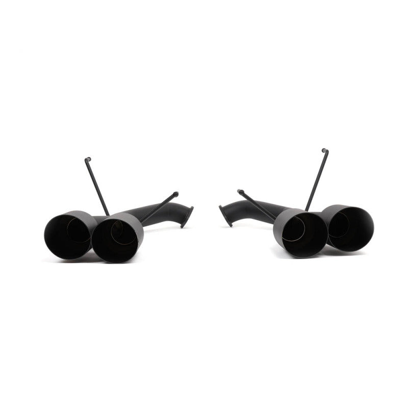 BLOX Racing 2022+ WRX Muffler Delete / Axle Back Single Wall 4in - Matte Black Tips - BXEX-51106-BK