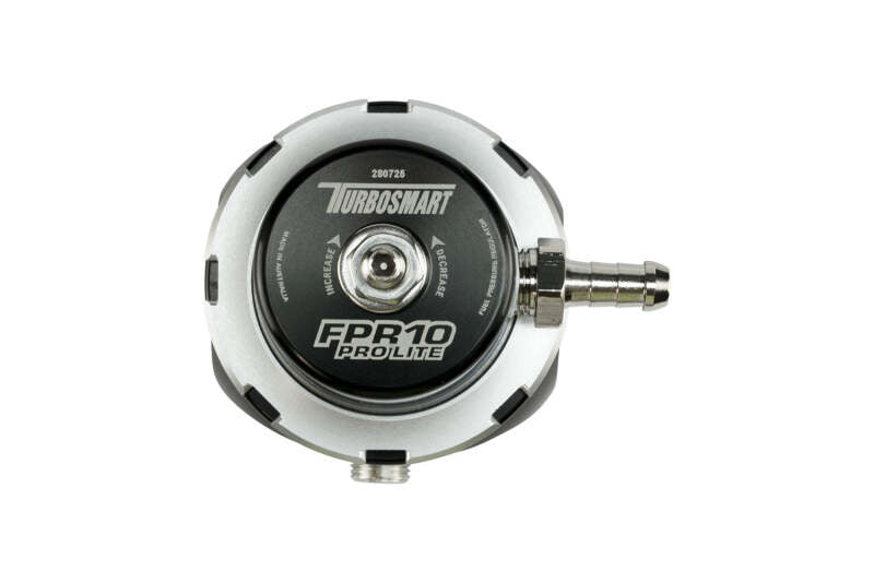 Turbosmart FPR10 Pro-Lite Fuel Pressure Regulator - Black - TS-0404-1442