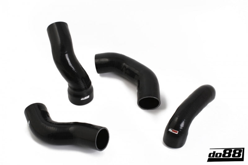do88 Volvo S60/V60/V70 T6 08-15 Pressure Hoses Black - DO88-KIT155S