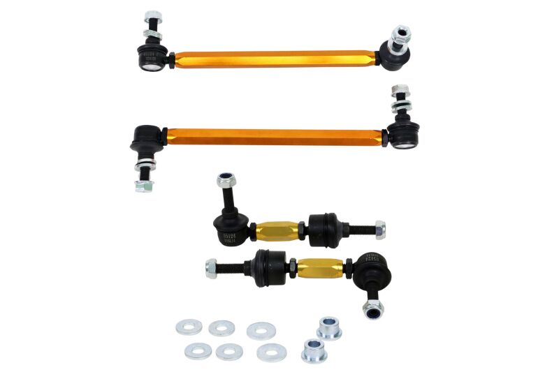 Whiteline 12-18 Ford Focus Adjustable Sway Bar Vehicle Link Kit - KLC276