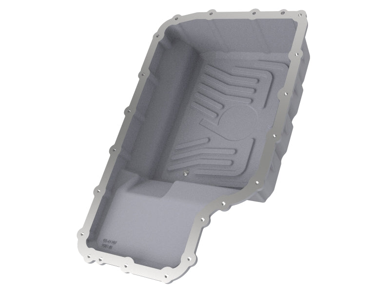 aFe 20-21 Ford Truck w/ 10R140 Transmission Pan Raw POWER Street Series w/ Machined Fins - 46-71220A