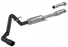 Load image into Gallery viewer, MBRP 2021+ Ford F-150 2.7L/ 3.5L Ecoboost 5.0L Single Side 3in Black Coated Catback Exhaust - S5211BLK