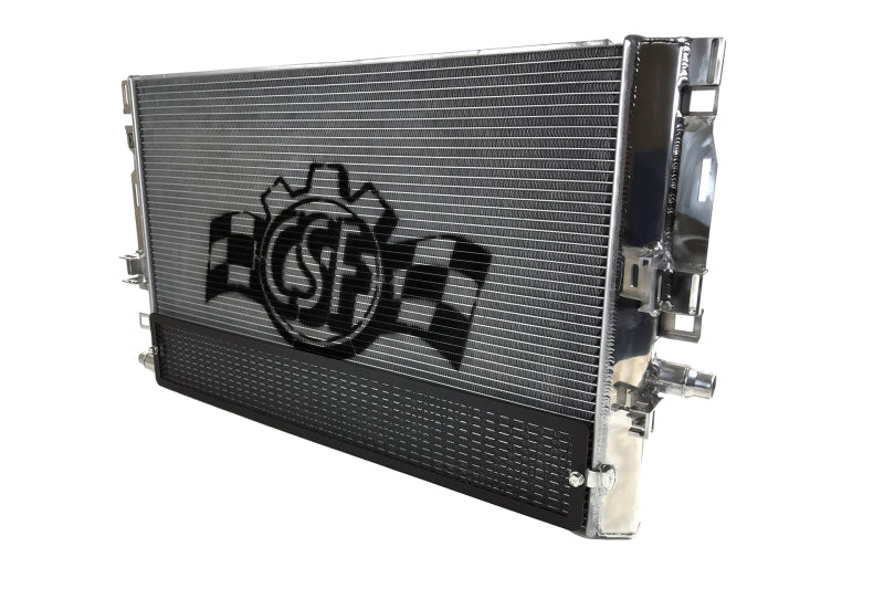 CSF 2015+ Mercedes Benz C63 AMG (W205) Front Mount Heat Exchanger w/Rock Guard - 8088