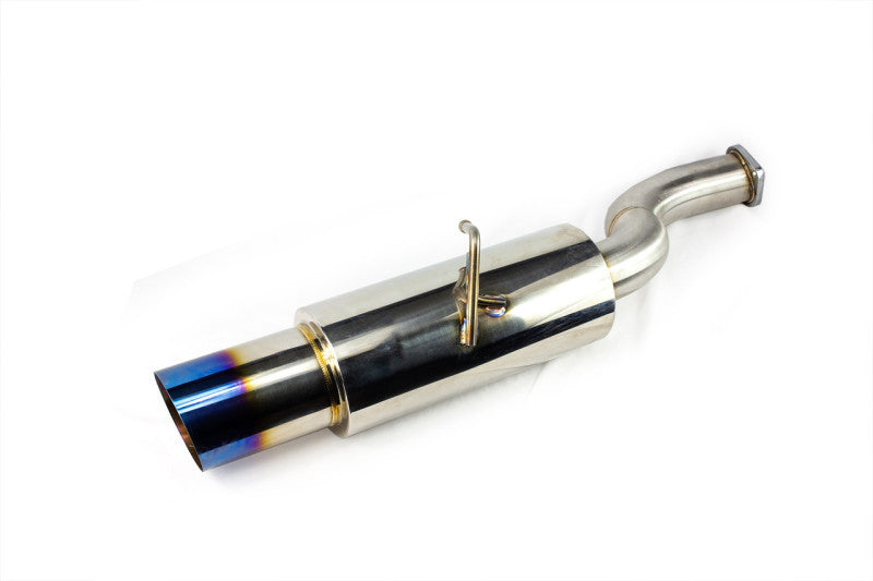 ISR Performance GT Single Exhaust - Hyundai Genesis Coupe 3.8 - Burnt Tip - IS-GT-GEN38-BT