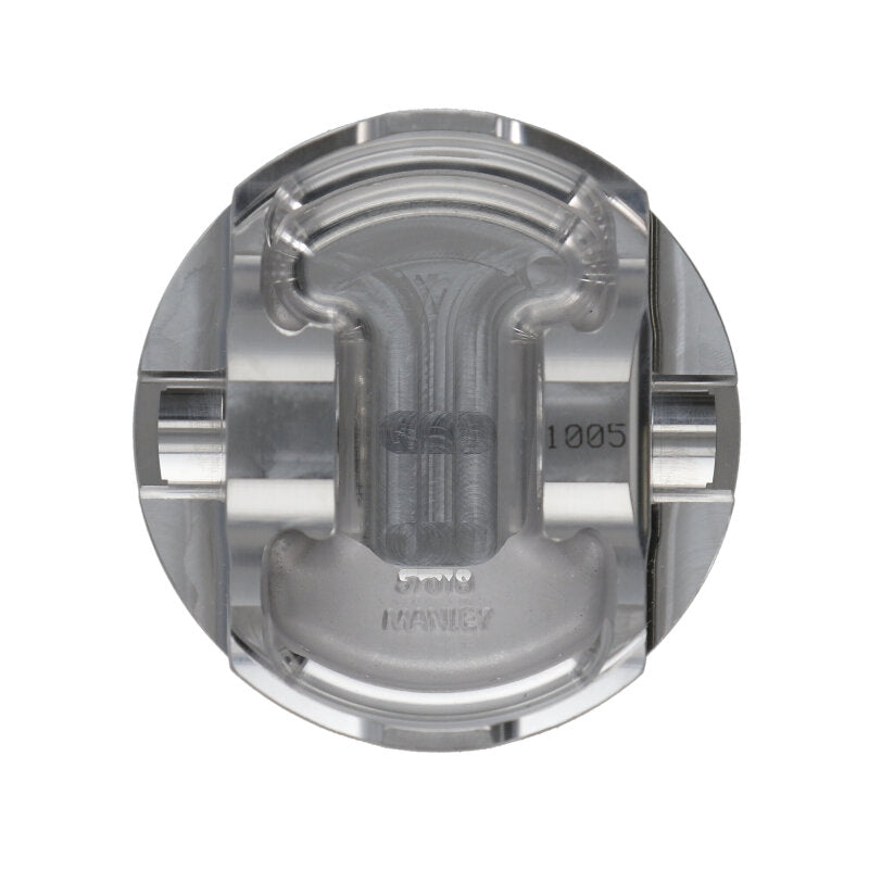 Manley Chrysler Hemi 6.4L +.005in Oversize/4.095in Bore -5.0cc Dish Platinum Series Pistons - 599805C-8