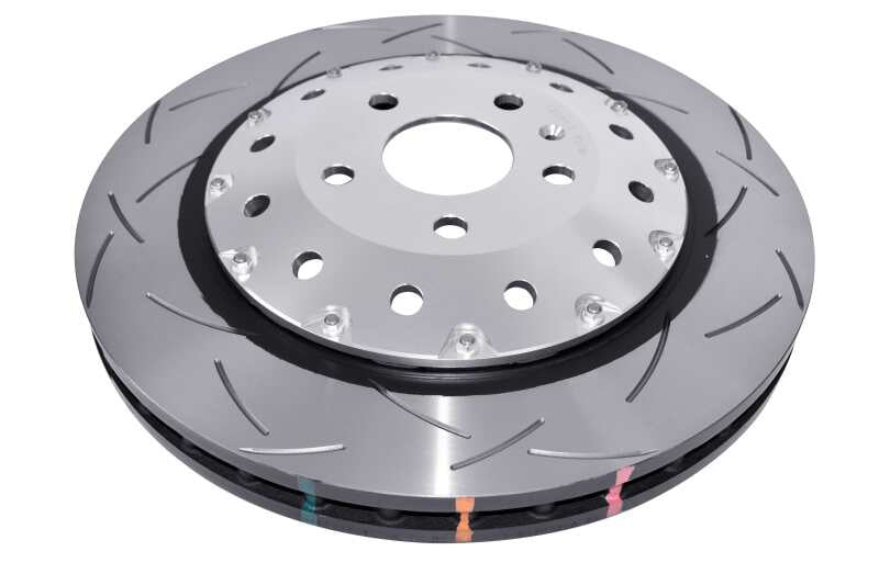 DBA 06-17 Audi RS3 4V Sedan 5000 Fully Assembled 2-Pc Silver Hat T3 Slot Rotor - DBA53004SLVS