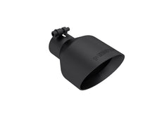 Load image into Gallery viewer, MBRP Black-Coated Tip 2.5in ID, 5in OD Out, 8in Length, Angle Cut, Dual Wall - T5203BLK