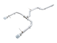 Load image into Gallery viewer, AWE Tuning 18-21 Volkswagen Jetta GLI Mk7 Track Edition Exhaust - Chrome Silver Tips (Fits OEM DP) - 3020-22034