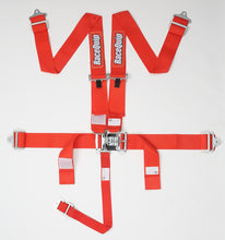 Load image into Gallery viewer, RaceQuip Red L &amp; L 5pt Seat Belt - 711011