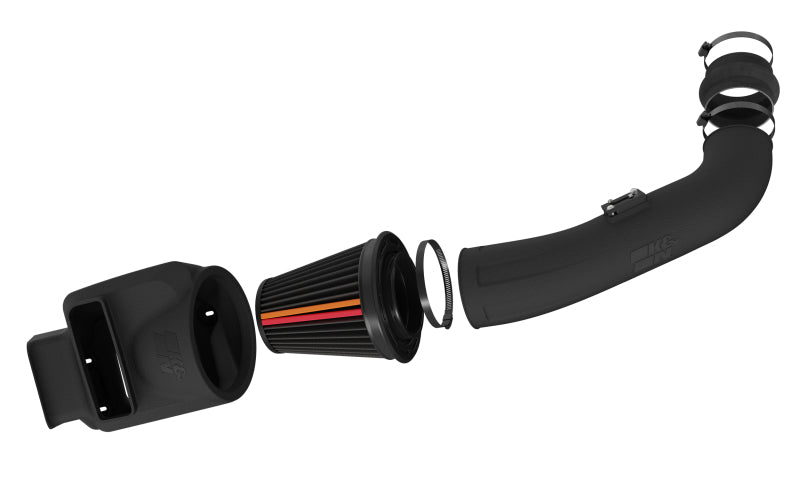 K&N 17-19 GM Heavy Duty 6.6L Diesel NextGen Dry Flow Cold Air Intake - 50-3101D