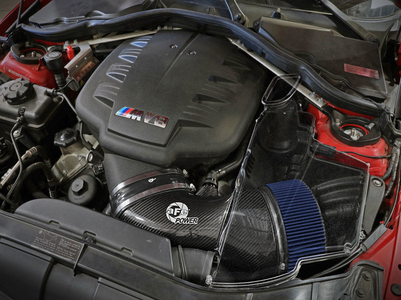 aFe MagnumFORCE Carbon Fiber Air Intake System Stage-2 PRO 5R 08-13 BMW M3 (E9X) V8 4.0L - 54-31662-C