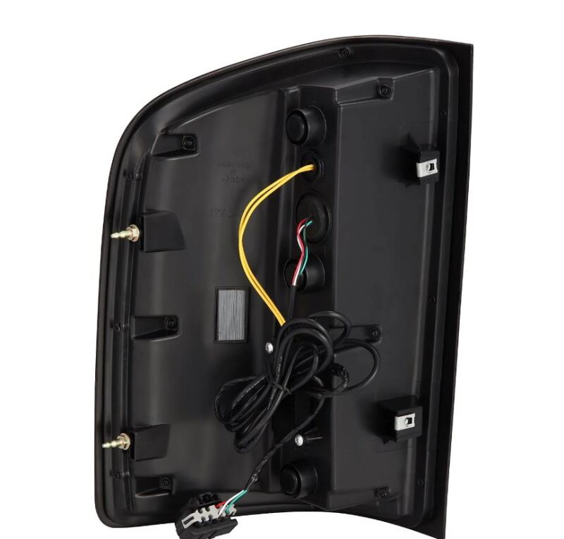 AlphaRex 07-13 Chevrolet Silverado 1500 (Ex. Hybrid Models) LUXX-Series LED Tail Lights Alpha-Black - 620090