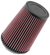 Load image into Gallery viewer, K&amp;N Universal Rubber Filter Round Tprd 3.313in Flange ID x 4.75in Base OD x 3.5in Top OD x 6.5in H - RU-2710