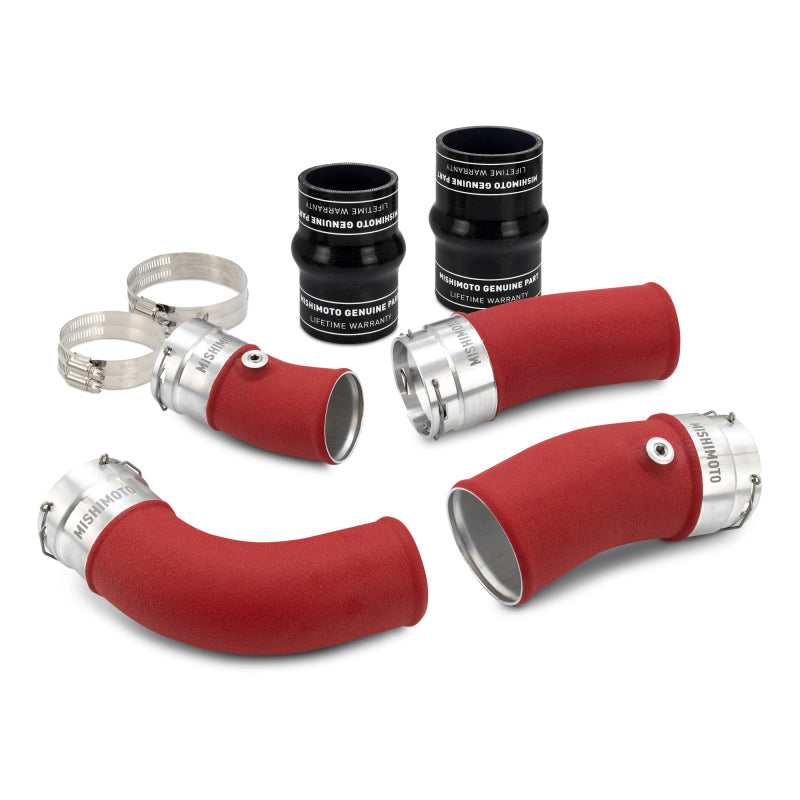 Mishimoto 2024+ Toyota Tacoma Intercooler Pipe Kit - Red - MMICP-TAC-24RD