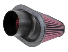 Load image into Gallery viewer, K&amp;N Universal Air Filter 3 11/16in Flange x 8 3/4 x 5 1/2in Base x 6 3/8 x 3 3/16in Top x 7in Height - RP-5285