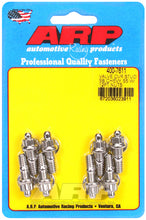 Load image into Gallery viewer, ARP SB Chevy Stamped Steel Covers SS 12 pt Valve Cover Stud Kit - 400-7611
