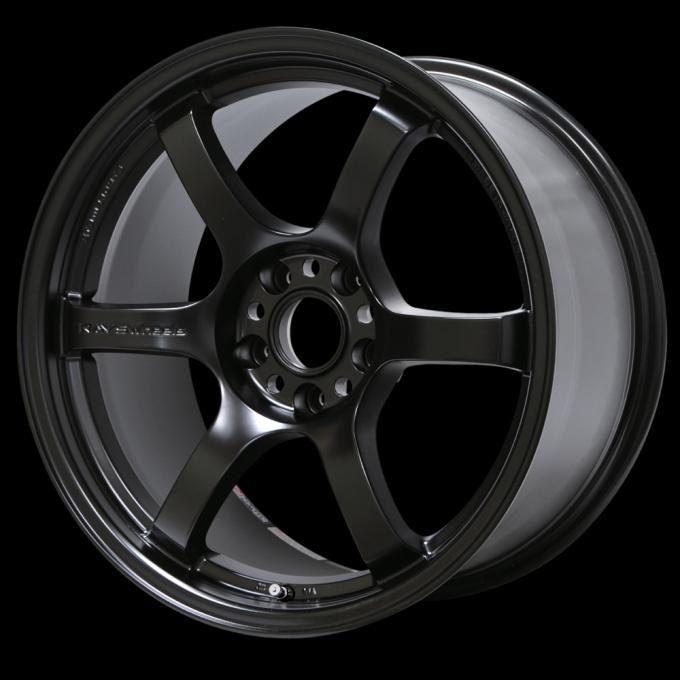Gram Lights 57DR 15x8.0 +28 5x114.3 Semi Gloss Black Wheel - WGIE28EH