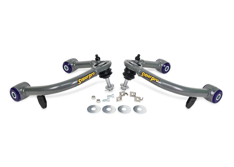 SuperPro 2024 Toyota Land Cruiser 1958 Front Upper Control Arm Set - TRC6715E